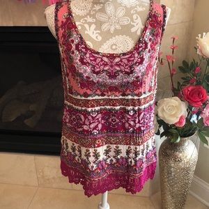 Embellished tank top
